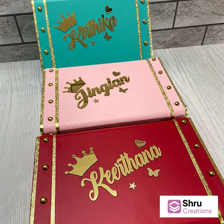 Leatherite Trunk Box | Customized